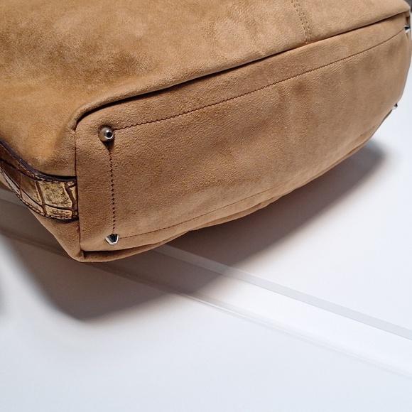 Faux Seude Boho tote - Picture 4 of 12